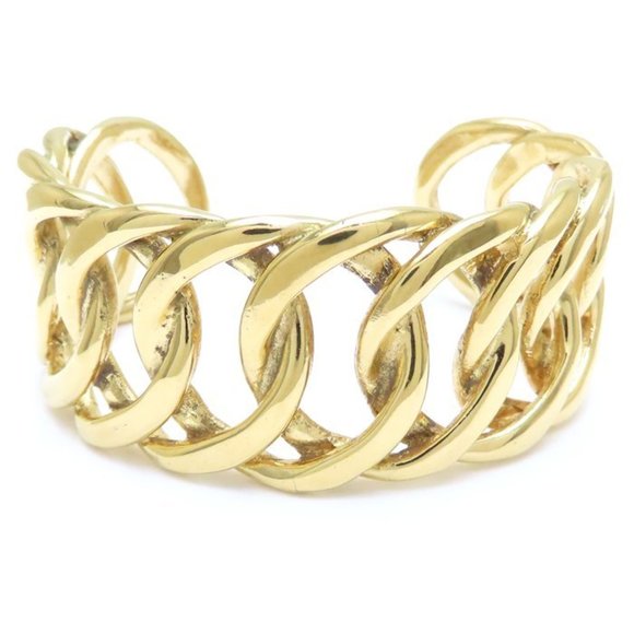 Chanel Gold Gold Plated bracelet - Picture 1 of 10